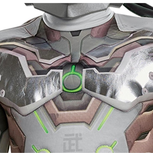 Boys Overwatch Genji Costume w/ Mask - Picture 3 of 12